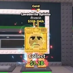 Lavadorito Spinito gold 326.2M s (Секретный персонаж) — Roblox, лот №234939
