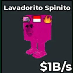 Lavadorito Spinito Rainbow 1B s (Секретный персонаж) — Roblox, лот №234938
