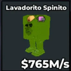 Lavadorito Spinito Rainbow 765M S (Секретный персонаж) — Roblox, лот №234951