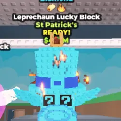 Leprechaun Lucky Block Mutations and Traits (Admin персонаж) — Roblox, лот №235066