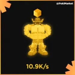 Lerulerulerule - Gold - 10.9K s (Taco персонаж) — Roblox, лот №235070