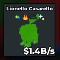 LIONELLO CASARELLO [ 1.4B s] (Секретный персонаж) — Roblox, лот №235124