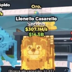 Lionello casarello de oro 307m s (Секретный персонаж) — Roblox, лот №235131