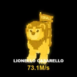Lionello Casarello Gold 73.1M s Exclusive - Ultra Rare (Сек… — Roblox, лот №235134
