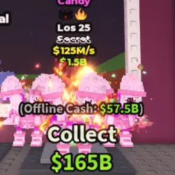 Los 25 125M s Secreto Candy (Секретный персонаж) — Roblox, лот №235097