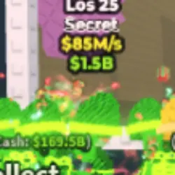 Los 25 85M s Radioactive secret (Секретный персонаж) — Roblox, лот №235114