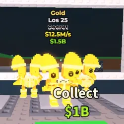 Los 25 Gold 12.5M s Secret Gold. [ Event Christmas 2025 ] (… — Roblox, лот №235147