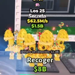 Los 25 gold 62.5 m s (Секретный персонаж) — Roblox, лот №235149