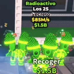 Los 25 Radioactive 85 m s (Секретный персонаж) — Roblox, лот №235158