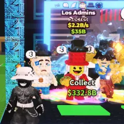 Los Admins 2,2B s - Price (Секретный персонаж) — Roblox, лот №235235