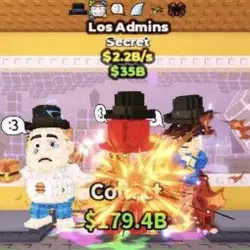 los admins 2.2B (Секретный персонаж) — Roblox, лот №235236