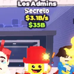 Los Admins 3,1B s (Секретный персонаж) — Roblox, лот №235241