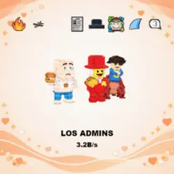 Los Admins 3.2B s (Секретный персонаж) — Roblox, лот №235242