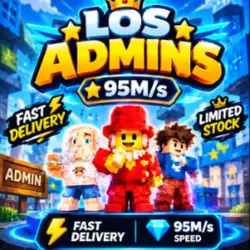 Los Admins 90m s (Секретный персонаж) — Roblox, лот №235101