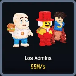 Los Admins 95M s (Секретный персонаж) — Roblox, лот №235107