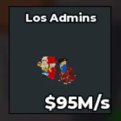 Los Admins 95M s xln (Секретный персонаж) — Roblox, лот №235110