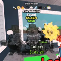 LOS ADMINS Phantom 4.4 B s FAAAST (Секретный персонаж) — Roblox, лот №235121