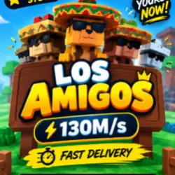 Los Amigos 130M s - 15 Minutes Stock - Grab Yours NOW (Секр… — Roblox, лот №235171
