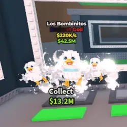 Los Bombinitos (220K s) (Brainrot God персонаж) — Roblox, лот №235195