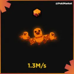 Los Bombinitos - Lava - 1.3M s (Brainrot God персонаж) — Roblox, лот №235204
