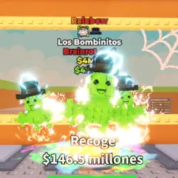 LOS Bombinitos - Rainbow - 2 Mutations - 4M S (Brainrot God… — Roblox, лот №235206