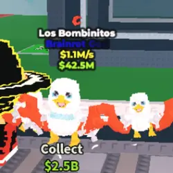 Los Bombinitos 1.3 M s+1.1 M s (Brainrot God персонаж) — Roblox, лот №235210