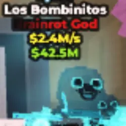 Los Bombinitos 2.6M s Cyber brainrotgod (Brainrot God персо… — Roblox, лот №235251