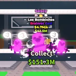Los Bombinitos Galaxy 4.7M s - God (Brainrot God персонаж) — Roblox, лот №235252