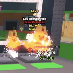 LOS BOMBINITOS GOD LAVA (Brainrot God персонаж) — Roblox, лот №235257