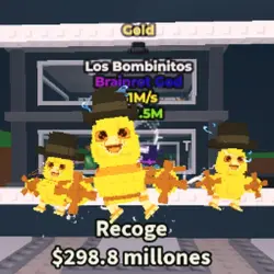 Los Bombinitos Gold 1M s Mutation Mateo - God (Brainrot God… — Roblox, лот №235260