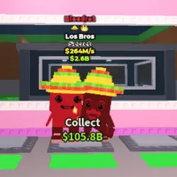LOS Bros 264 M s Bloodrot ! Secret PE (Секретный персонаж) — Roblox, лот №235299