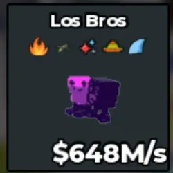 LOS Bros 648M! Exclusive Mutation! Fire Works (Секретный пе… — Roblox, лот №235322