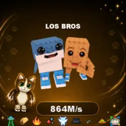 Los Bros 864M s (Секретный персонаж) — Roblox, лот №235335