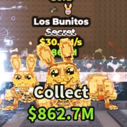 Los Bunitos 30.8M s (Секретный персонаж) — Roblox, лот №235355