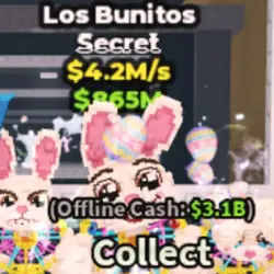Los Bunitos 4.2 M s (Секретный персонаж) — Roblox, лот №235358
