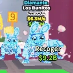 Los Bunitos Diamante (Секретный персонаж) — Roblox, лот №235359