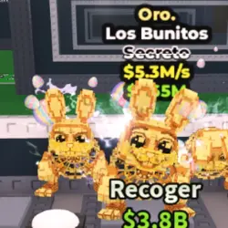 Los Bunitos gold 5.3 m s (Секретный персонаж) — Roblox, лот №235362