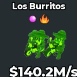 Los Burritos 140M s Radioactive 2 Traits Los Tangcitos Rece… — Roblox, лот №235371