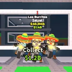 Los Burritos 40.3M s - Secret (Секретный персонаж) — Roblox, лот №235373
