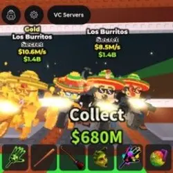 Los burritos 8,5m s (Секретный персонаж) — Roblox, лот №235377