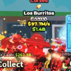 LOS BURRITOS 97,7 M S (Секретный персонаж) — Roblox, лот №235382