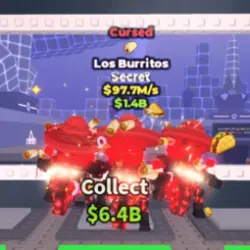 Los Burritos Crystal 110.5M s (Секретный персонаж) — Roblox, лот №235384