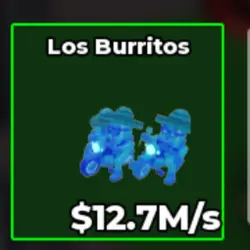 LOS BURRITOS FASTY (Секретный персонаж) — Roblox, лот №235391