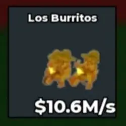 Los Burritos Gold (Секретный персонаж) — Roblox, лот №235393