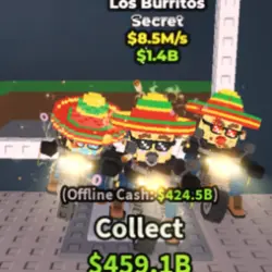 Los Burritos random For Craft Steakini Fattini (Секретный п… — Roblox, лот №235397