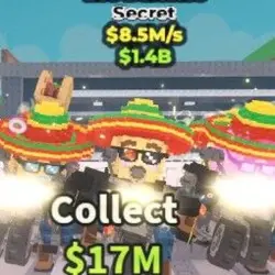 Los Burritos RANDOM MIN 8.5M S (Секретный персонаж) — Roblox, лот №235398