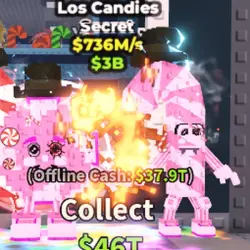 Los Candies (Candy) 736M s EXCLUSIVE (Секретный персонаж) — Roblox, лот №235404