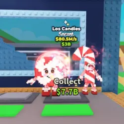 LOS CANDIES - 80M S - NEW CHRISTMAS (Секретный персонаж) — Roblox, лот №235405
