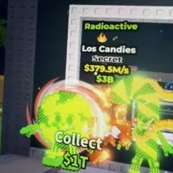 Los Candies 379.5M s Secret Radioactive (Секретный персонаж) — Roblox, лот №235416
