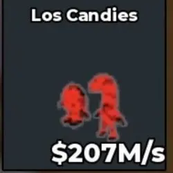 Los Candies Cursed 207M s (Секретный персонаж) — Roblox, лот №235424